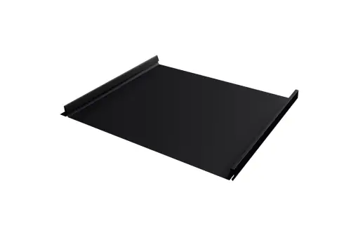Кликфальц Pro Grand Line 0,5 PurLite Matt с пленкой на замках RAL 9005 черный