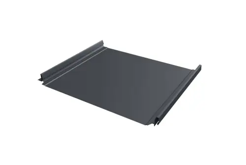 Кликфальц Pro Grand Line 0,45 Drap TX с пленкой на замках RAL 7024 мокрый асфальт