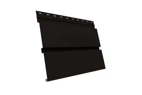 Квадро брус 3D 0,45 PE с пленкой RAL 9005 черный
