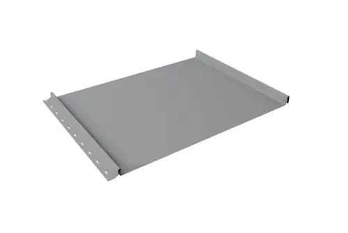 Кликфальц Grand Line 0,7 PE с пленкой на замках RAL 7004 сигнальный серый