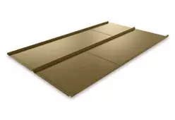 Фальцевая кровля Budmat Кликфальц IRON Click RAL 1014 Слоновая кость
