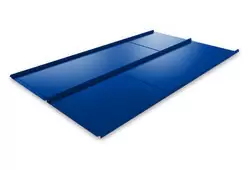Фальцевая кровля Budmat Кликфальц Prime Click L RAL 5005 Синий насыщенный