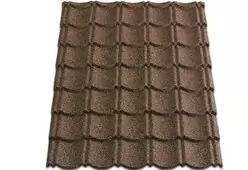 Композитная черепица Aquapan 1123*890 мм Metrotile Кофе