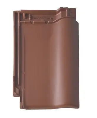 Рядовая черепица Braas Рубин 9V медный