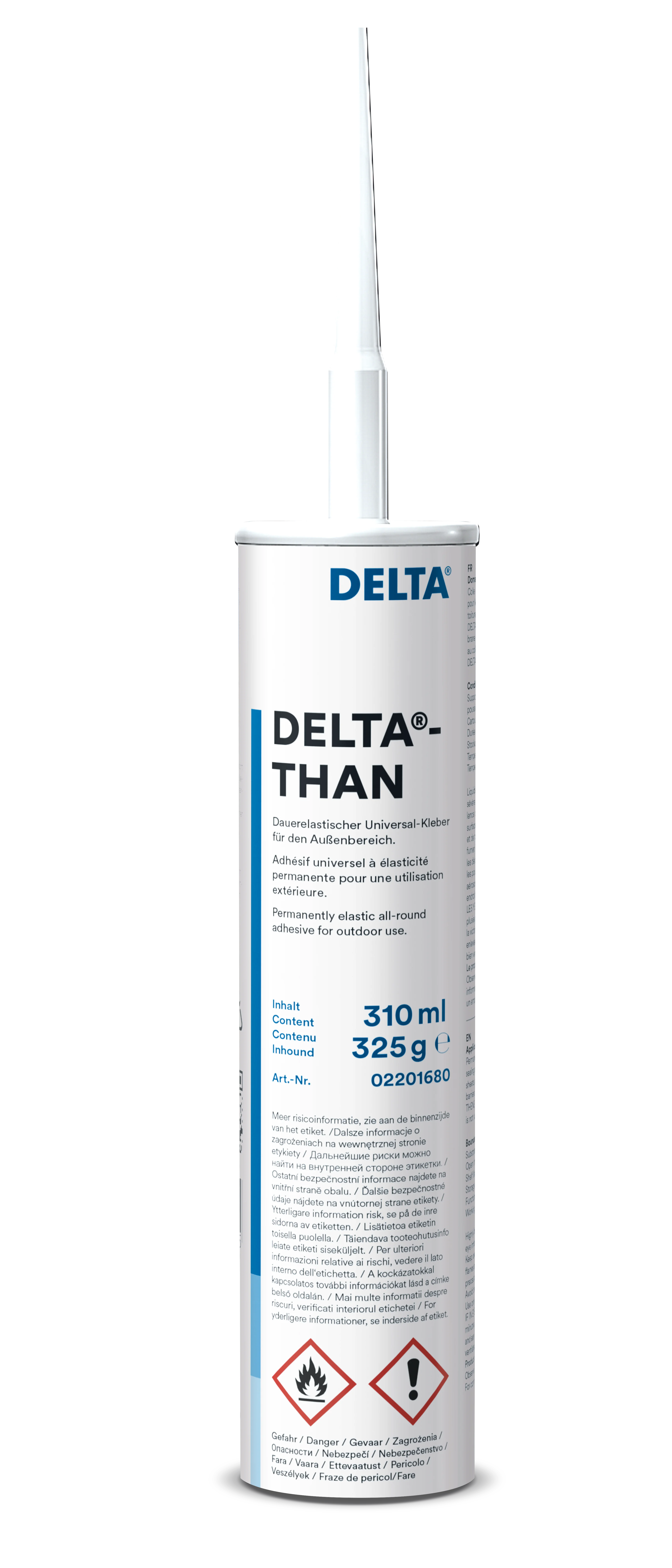 Клей Delta-Than каучуковый для гидро-пароизоляционных пленок, катридж (310мл)