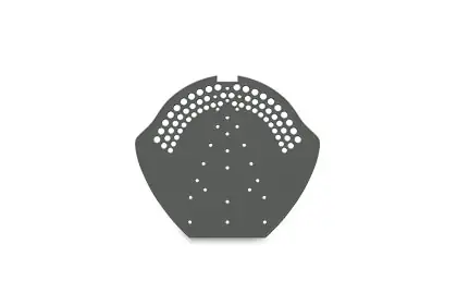 Коньковый торцевой элемент АСА универсальный Braas, графит