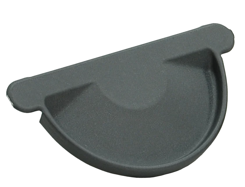 Заглушка торцевая универсальная 125 мм Matte PU RAL 7024