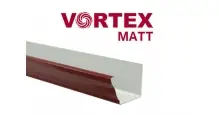 Металлическая водосточная система Vortex Matt прямоугольная