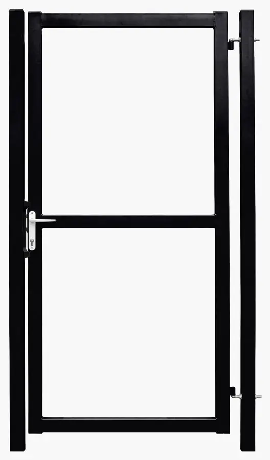 Калитка Colority Zinc Lock 1,8х1 RAL 9005