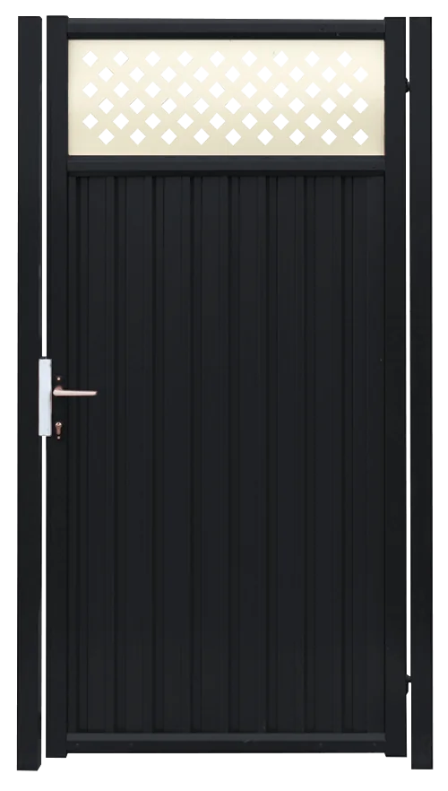 Калитка Estet Plus 2,0х1 RAL 7024/1014