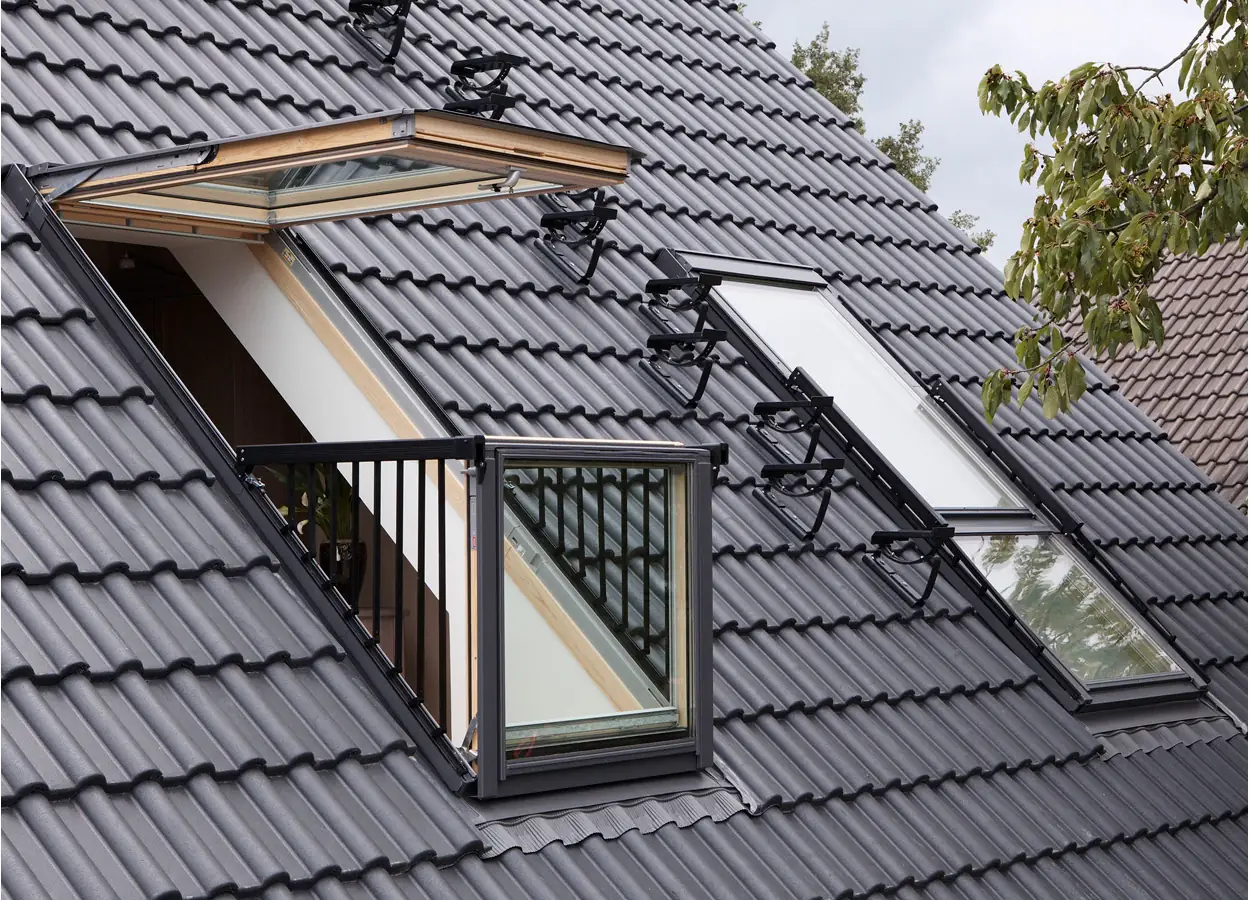 Подробнее о мансардных окна Velux Слайд № 1